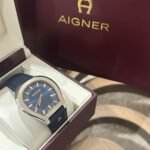 Aigner - Blue and silver