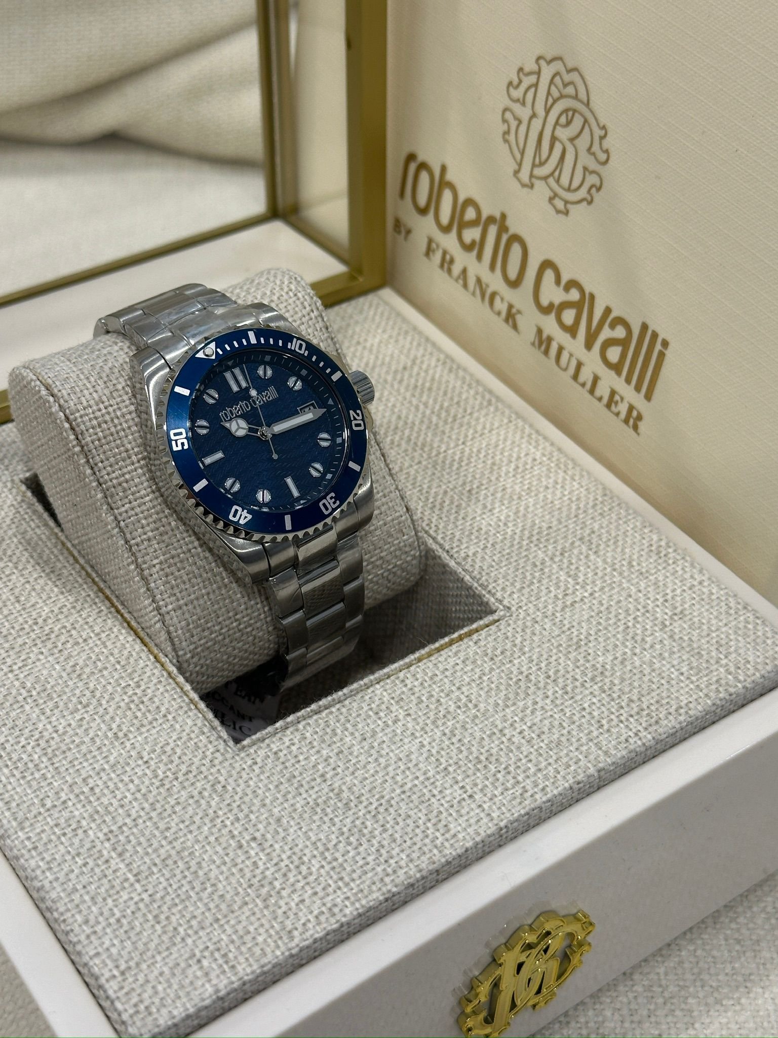 8 Roberto Cavalli - Silver and blue - Image 1