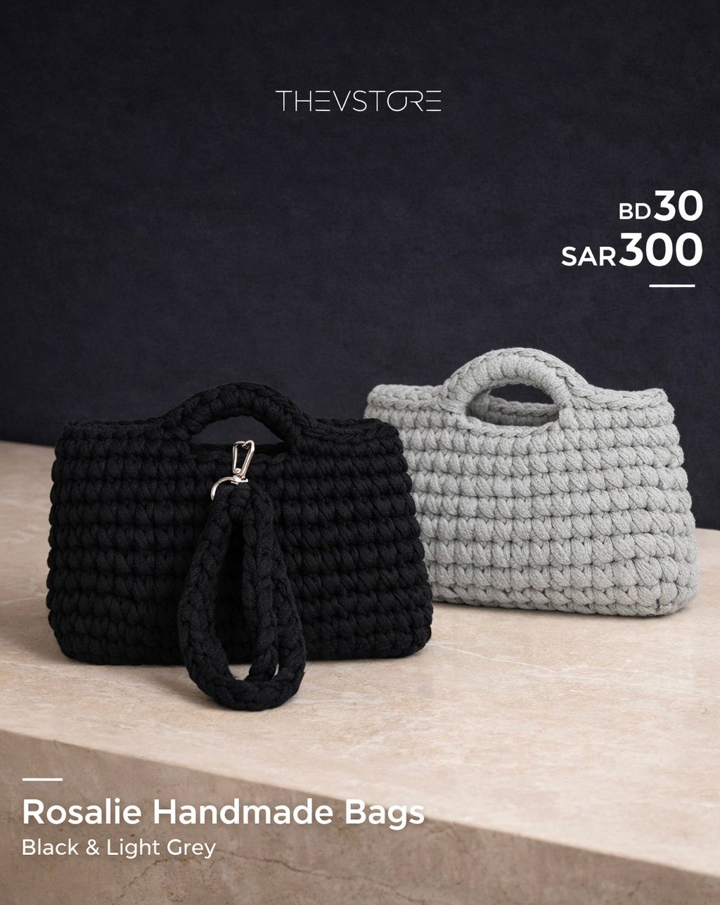 0b1af01b-d058-4d2c-876a-e0d4cf085f2c Rosalie handmade bag - Black - Image 1