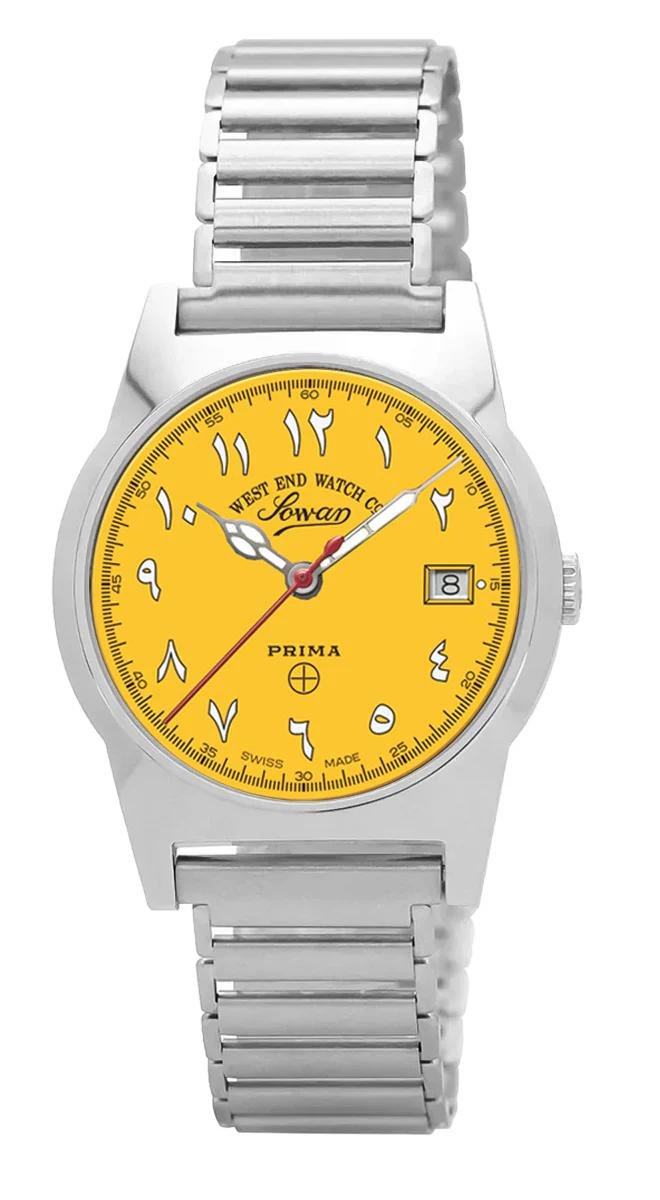 West End Men Watch - Yellow dial