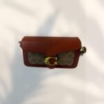 Coach Bag - Brown and Gold - C21 - Image 7
