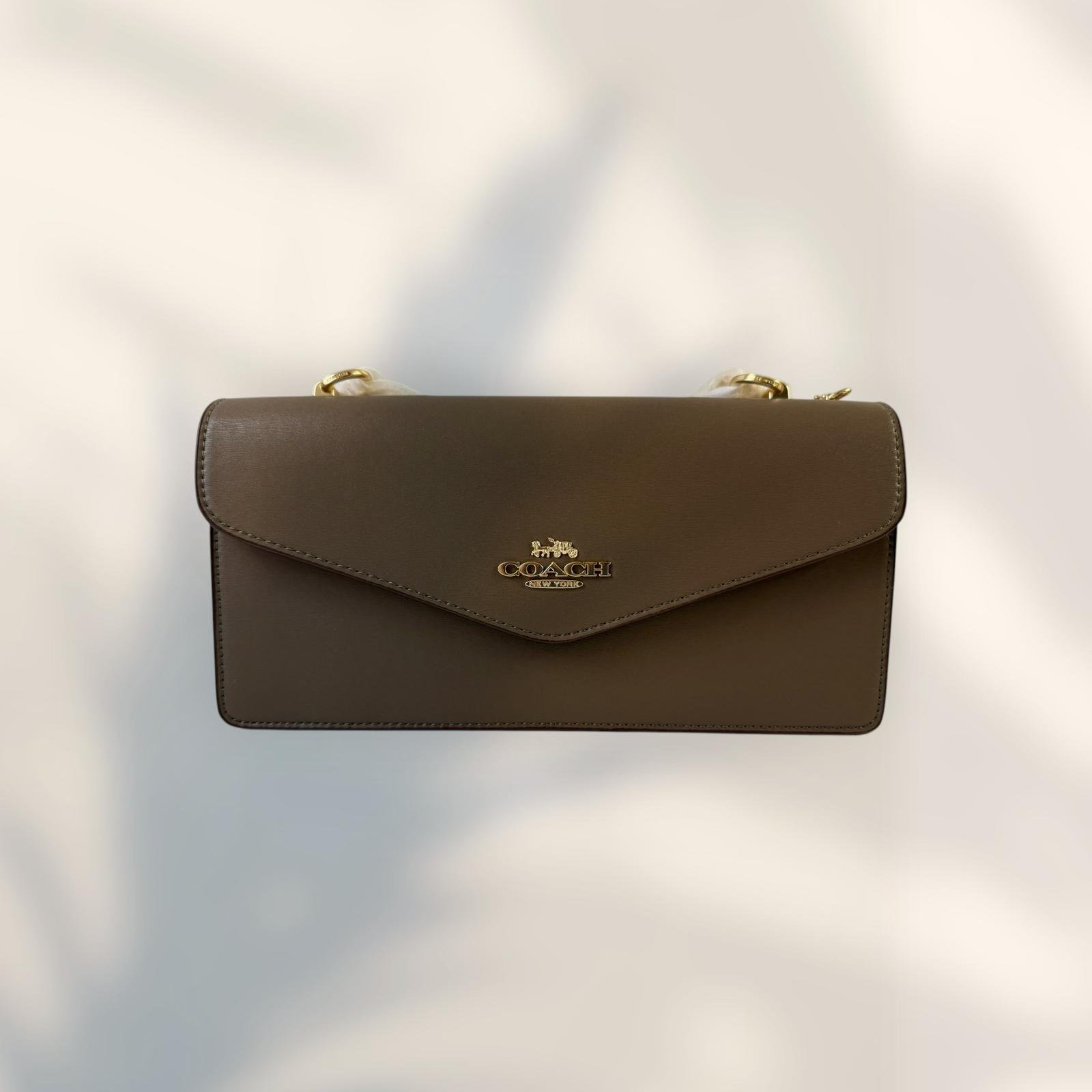 21 Coach Bag - Brown and Gold - C21 - Image 1