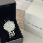 Emporio Armani - Round Full Silver